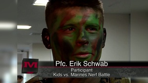 Marines Battle Children with Toys