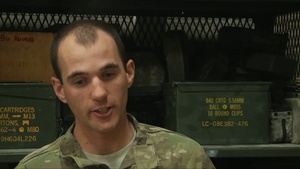 Soldiers Receive Their First Combat Action Badge