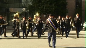 440th Army Band plays for Inauguration Ceremony