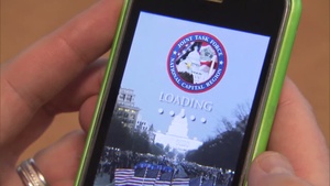 Phone App Tracks Inauguration