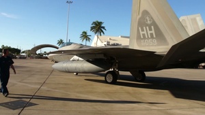 Hawaii's F-22 Raptors Participating in ‘Red Flag’ Exercise.