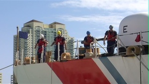Coast Guard Cutter Bear offloads $22 million worth of seized cocaine