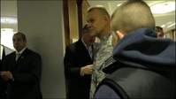 A Walk to Remember -- Airmen Say Goodbye to Enlisted Leader