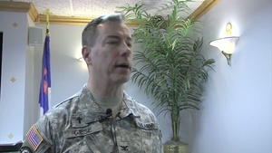 General Visits Chaplains Supporting the 57th Presidential Inauguration