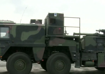 German Patriot Convoy Arrives in Turkey