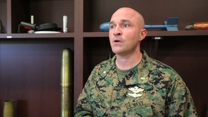 Lt. Comdr. Brian Beale, 1st Medical Battalion, advisory training group officer in charge