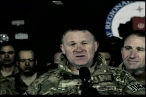 Commander in Chief's Inaugural Ball Live Shot Kandahar