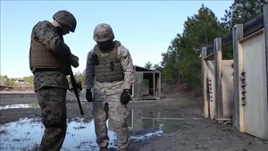 Marines Train to Breach Doors with Shotguns