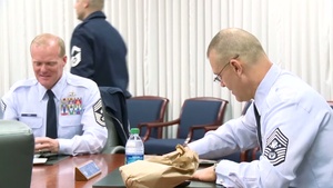 Around the Air Force: CMSAF James Roy