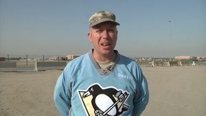 Maj. Rob Bojarski for the Penguins (CONSOL Energy Center)