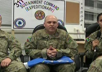 Major Casey Miner, SFC Peter Jun &amp; Specialist Ahrielle Soria