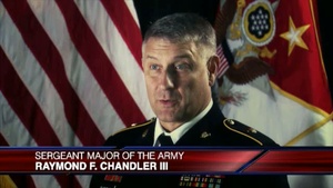 Sergeant Major of the Army Raymond F. Chandler III Interview