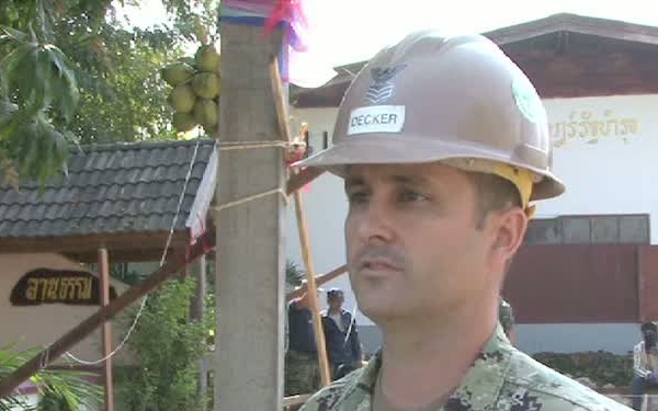 Exercise Cobra Gold 2013: Bang Piang Elementary School Pillar Raising Ceremony Prime Cuts