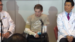Soldier Receives Double Arm Transplant