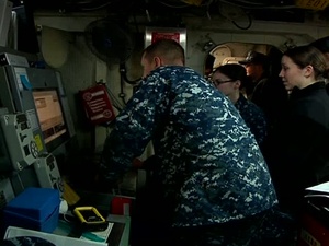 USS Curtis Wilbur Officers Tour USS Patriot (Long Version)