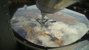 190th Fighter Squadron Refuels on Way to Davis-Monthan Air Force Base
