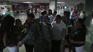 Guardsmen Return Home After a Year Away From Home