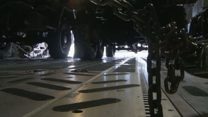 United States Air Force Support French Military - C-17 Transportation Flight into Mali