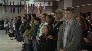 A Co., 1-207th AVN Deployment Ceremony