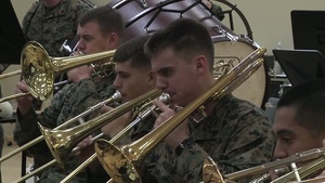 1st Marine Division Band shows a different side of the Marine Corps.