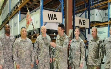 Soldiers of the W7A Warehouse Yellow Ribbon Greeting