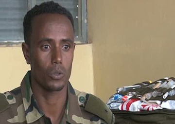 Seabees and Ethiopia National Defense Force Train Together to Learn First Aid Skills