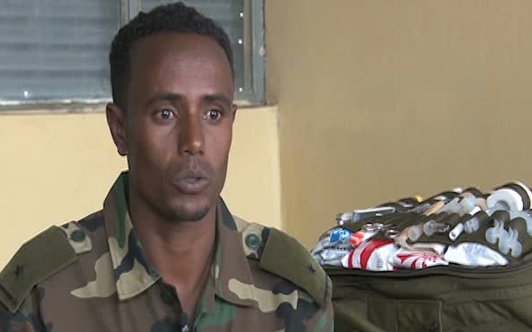 Seabees and Ethiopia National Defense Force Train Together to Learn First Aid Skills