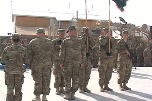 1ABCT Patch Ceremony