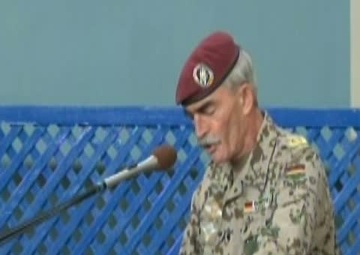 ISAF Change of Command Ceremony