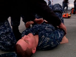 USS Denver Prepares for the Worst (Short Version)