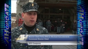 All Hands Update: USS Cowpens, USS Antietum Conduct Hull Swap