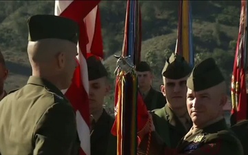 1st Marine Regiment Battle Streamers Re-dedication Ceremony
