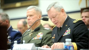 Gen. Frank Grass House Armed Services Committee Testimony on Sequestration