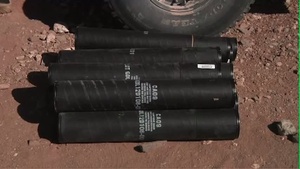 1-35 Mortar Team puts rounds down range