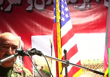 Cross Functional Team Warrior Takes Authority in a Transfer of Authority Ceremony