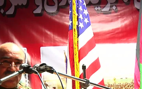 Cross Functional Team Warrior Takes Authority in a Transfer of Authority Ceremony