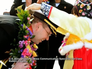 USS Shiloh Visits Busan
