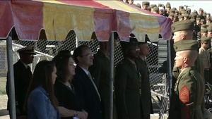Posthumous Bronze Star Ceremony for Sgt. William Stacey