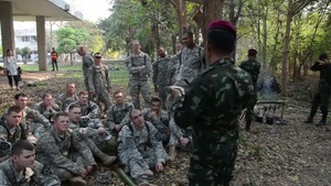 Jungle Survival Training with Thai Special Forces