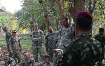 Jungle Survival Training with Thai Special Forces