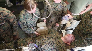 31st MEU Docs Rehearse Casualty Evacuation Operation