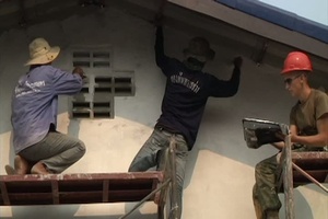 Service Members Build School In Trat At Cobra Gold 13