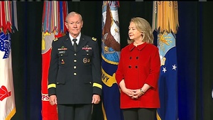 Hillary Clinton Honored at Pentagon