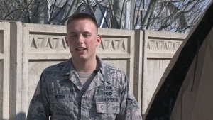 Airman First Class Welsh Cleveland Cavaliers Shoutout