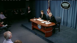 Defense Leaders Brief Press on Civilian Furloughs