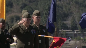 2nd Battalion 1st Marine Regiment Change of Command