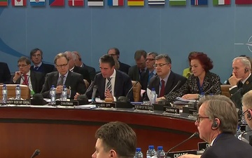 NATO DM Meeting NAC, B-Roll