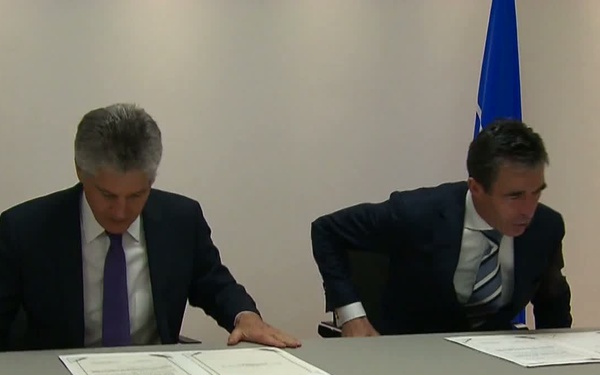 NATO(SG Rasmussen) and Australia (MOD Stephen Smith)