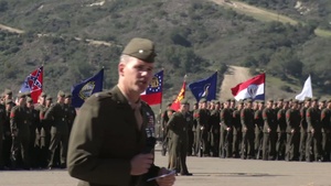 Speech by Lt. Col. Andrew Priddy at 2nd Battalion, 1st Marine Regiment's Change of Command Ceremony