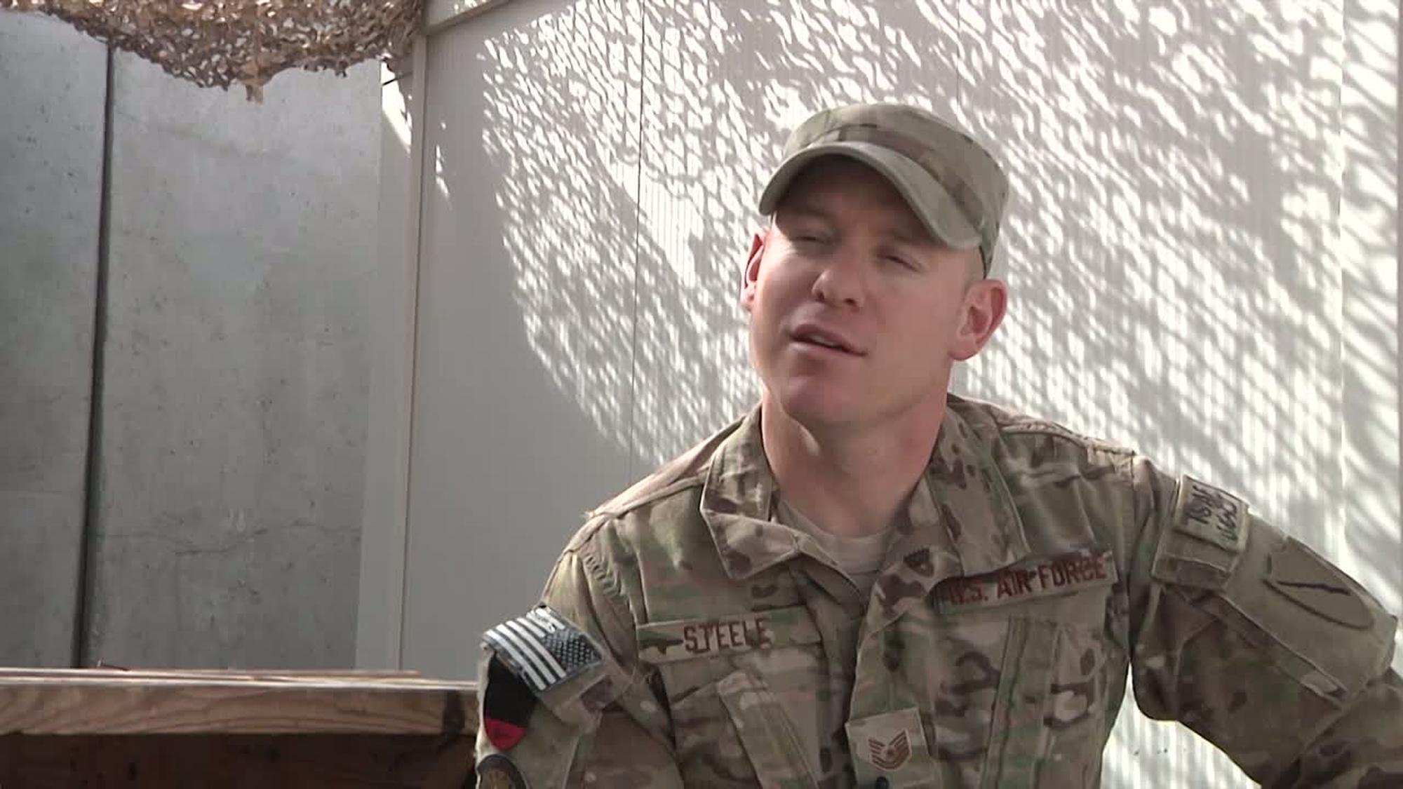 Tech Sergeant Nathan Steele, a Kentucky National Guard Agribusiness Development Team project manager speaks about the roles and responsibilities of the team in Afghanistan.  Soundbite includes Tech Sergeant Nathan Steele - Project Manager, Kentucky National Guard Agri-Business Development Team 5, Hometown: Louisville, KY.  Unit Being Covered: Kentucky National Guard Agri-Business Development Team 5. Unit Hometown: Frankfurt, KY.  Produced by SGT. Stephen Wright, FOB Pasab, Kandahar Province, Afghanistan.  Also available in High Definition.